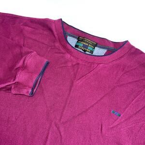 Vintage Alexander Julian Colours Sweatshirt XL Purple Crewneck 100% Cotton